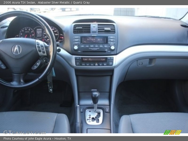 Alabaster Silver Metallic / Quartz Gray 2006 Acura TSX Sedan