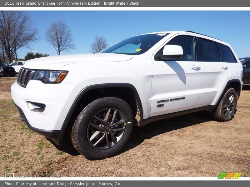 Bright White / Black 2016 Jeep Grand Cherokee 75th Anniversary Edition