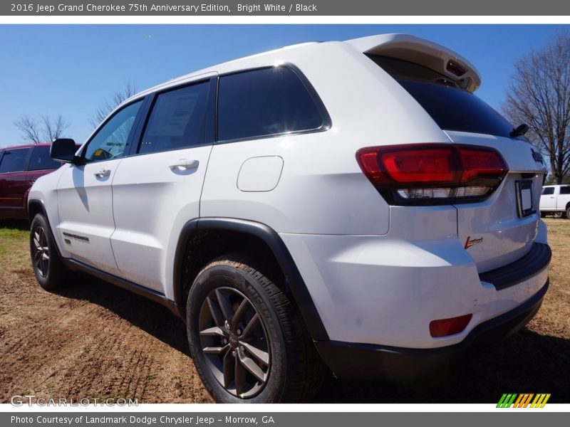 Bright White / Black 2016 Jeep Grand Cherokee 75th Anniversary Edition