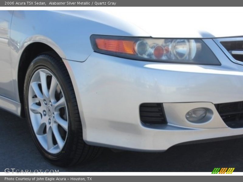 Alabaster Silver Metallic / Quartz Gray 2006 Acura TSX Sedan