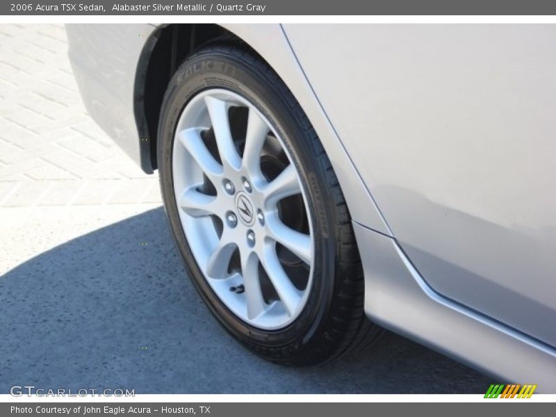 Alabaster Silver Metallic / Quartz Gray 2006 Acura TSX Sedan