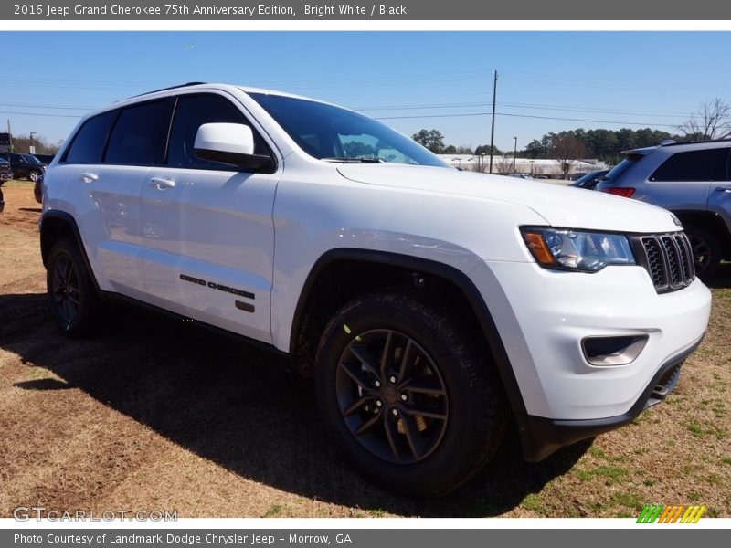 Bright White / Black 2016 Jeep Grand Cherokee 75th Anniversary Edition