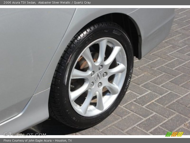 Alabaster Silver Metallic / Quartz Gray 2006 Acura TSX Sedan