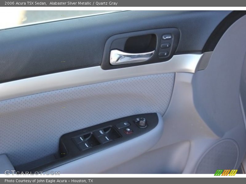 Alabaster Silver Metallic / Quartz Gray 2006 Acura TSX Sedan
