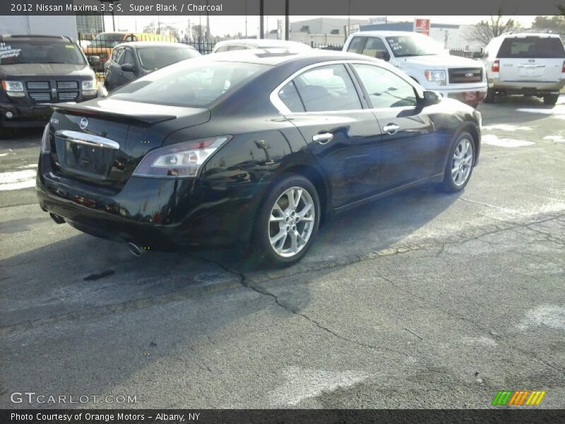 Super Black / Charcoal 2012 Nissan Maxima 3.5 S