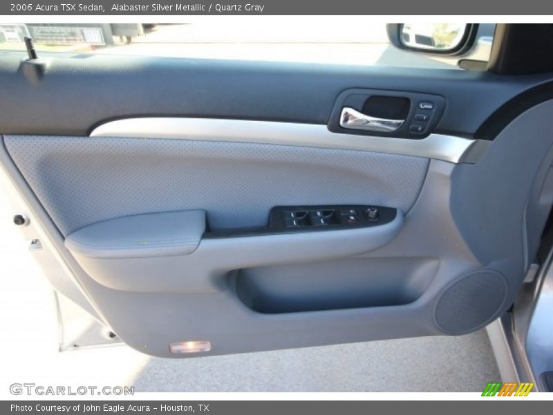 Alabaster Silver Metallic / Quartz Gray 2006 Acura TSX Sedan