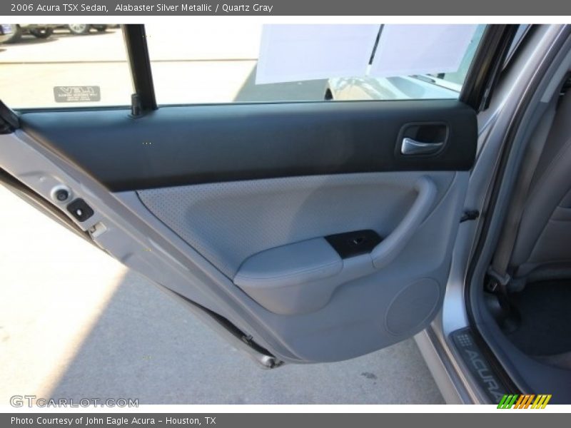 Alabaster Silver Metallic / Quartz Gray 2006 Acura TSX Sedan