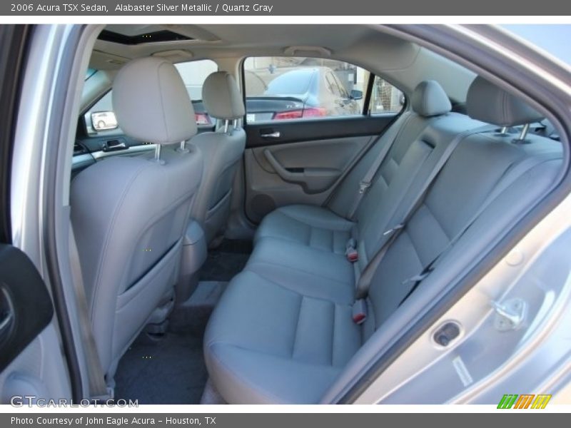 Alabaster Silver Metallic / Quartz Gray 2006 Acura TSX Sedan