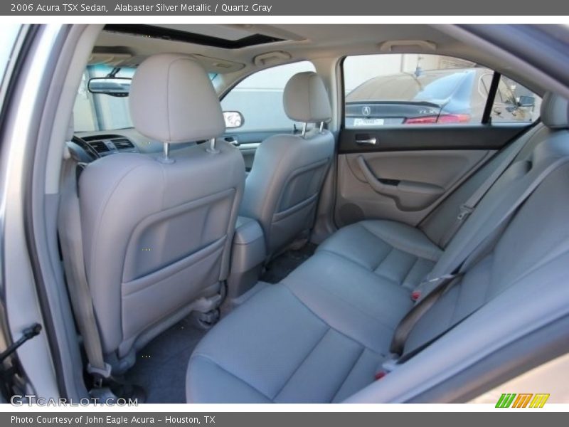 Alabaster Silver Metallic / Quartz Gray 2006 Acura TSX Sedan