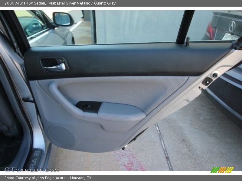 Alabaster Silver Metallic / Quartz Gray 2006 Acura TSX Sedan