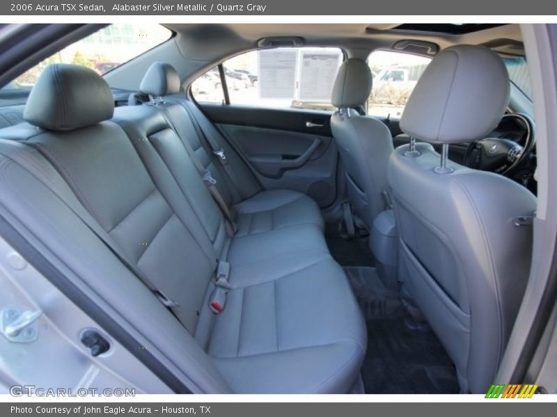 Alabaster Silver Metallic / Quartz Gray 2006 Acura TSX Sedan