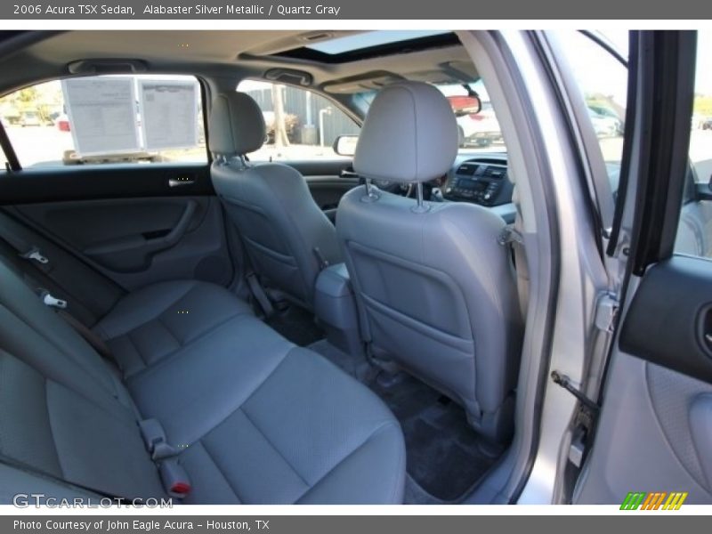 Alabaster Silver Metallic / Quartz Gray 2006 Acura TSX Sedan