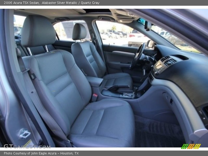 Alabaster Silver Metallic / Quartz Gray 2006 Acura TSX Sedan