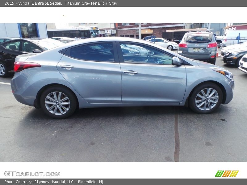 Titanium Gray Metallic / Gray 2015 Hyundai Elantra SE Sedan