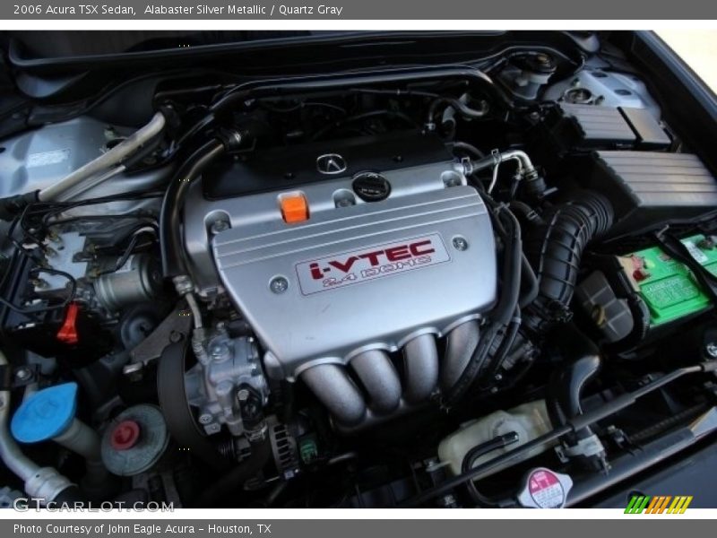 Alabaster Silver Metallic / Quartz Gray 2006 Acura TSX Sedan