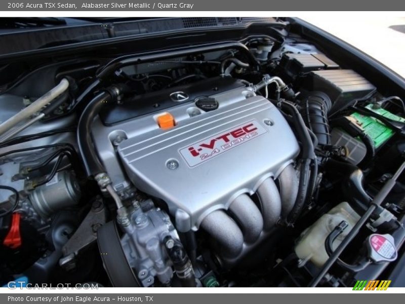 Alabaster Silver Metallic / Quartz Gray 2006 Acura TSX Sedan