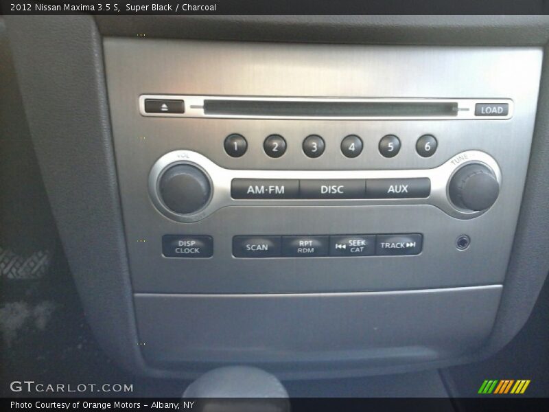Super Black / Charcoal 2012 Nissan Maxima 3.5 S
