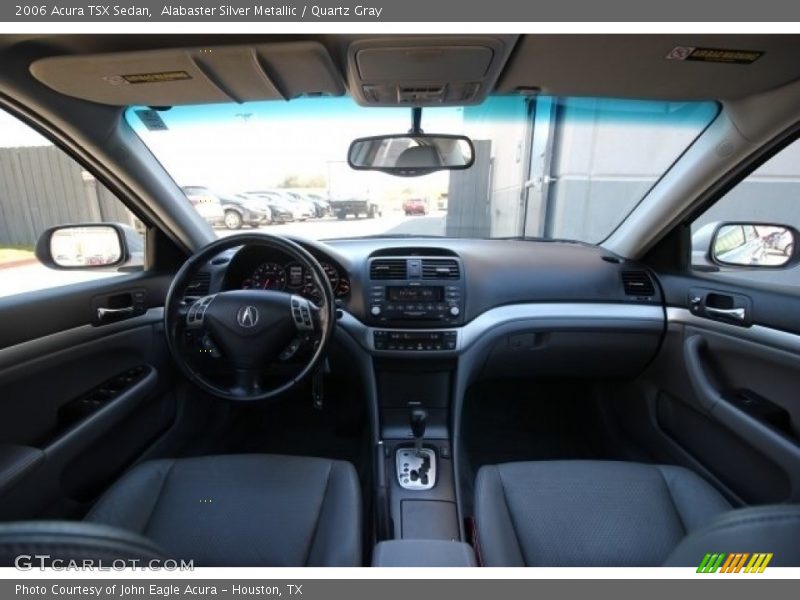Alabaster Silver Metallic / Quartz Gray 2006 Acura TSX Sedan