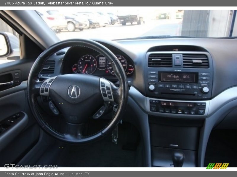 Alabaster Silver Metallic / Quartz Gray 2006 Acura TSX Sedan