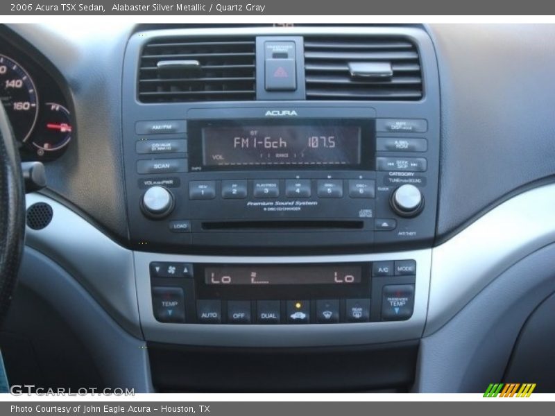 Alabaster Silver Metallic / Quartz Gray 2006 Acura TSX Sedan