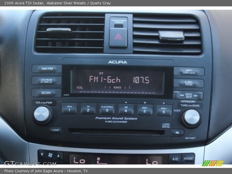 Alabaster Silver Metallic / Quartz Gray 2006 Acura TSX Sedan