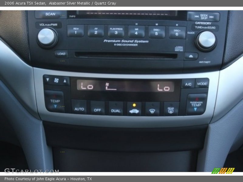Alabaster Silver Metallic / Quartz Gray 2006 Acura TSX Sedan