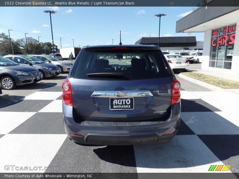 Atlantis Blue Metallic / Light Titanium/Jet Black 2013 Chevrolet Equinox LS