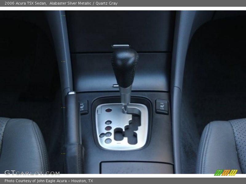 Alabaster Silver Metallic / Quartz Gray 2006 Acura TSX Sedan