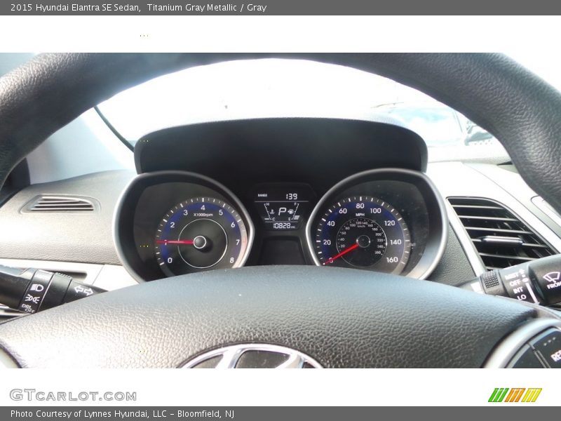 Titanium Gray Metallic / Gray 2015 Hyundai Elantra SE Sedan