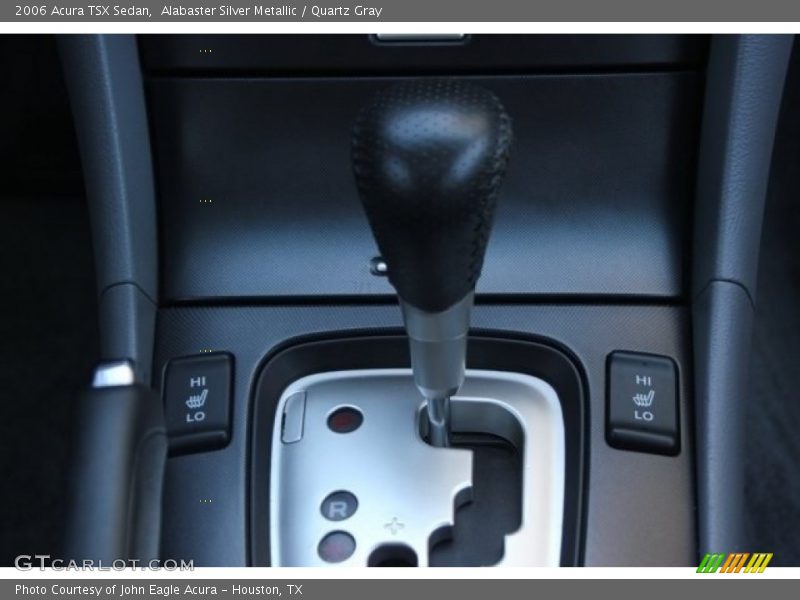 Alabaster Silver Metallic / Quartz Gray 2006 Acura TSX Sedan