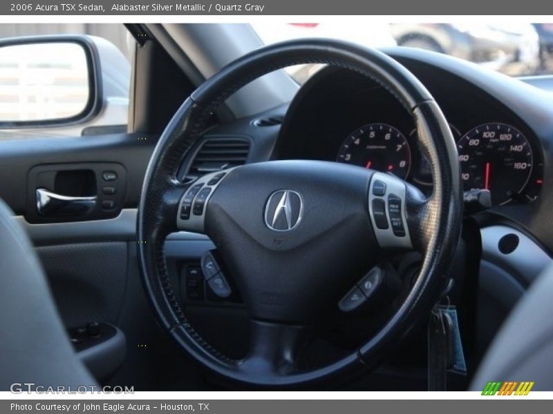 Alabaster Silver Metallic / Quartz Gray 2006 Acura TSX Sedan