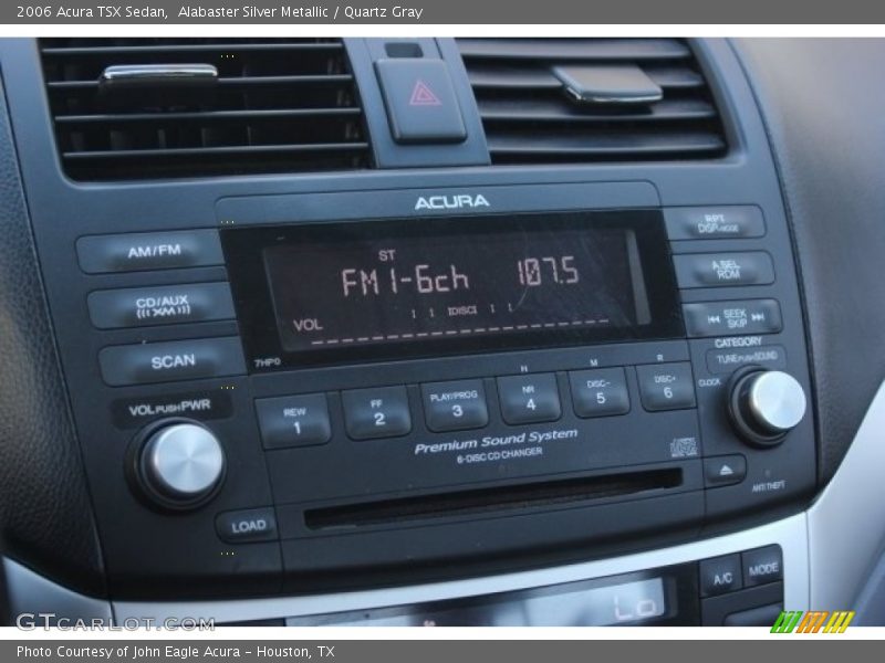 Alabaster Silver Metallic / Quartz Gray 2006 Acura TSX Sedan