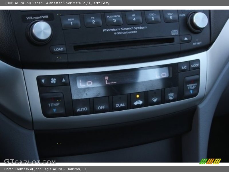 Alabaster Silver Metallic / Quartz Gray 2006 Acura TSX Sedan