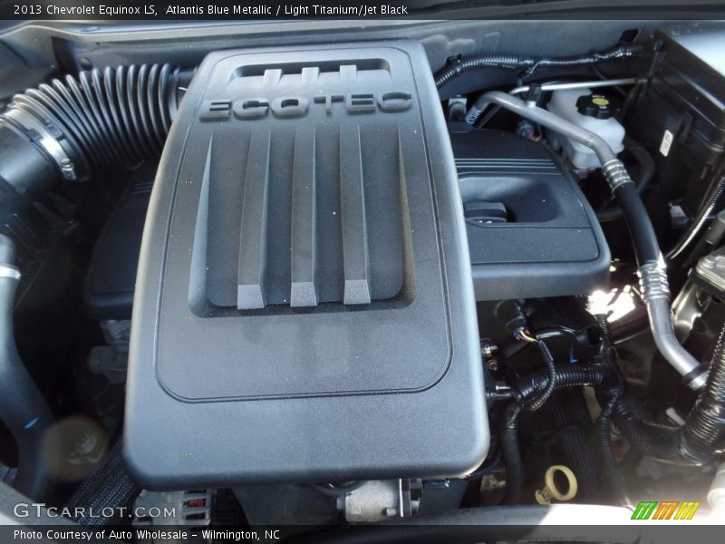 Atlantis Blue Metallic / Light Titanium/Jet Black 2013 Chevrolet Equinox LS