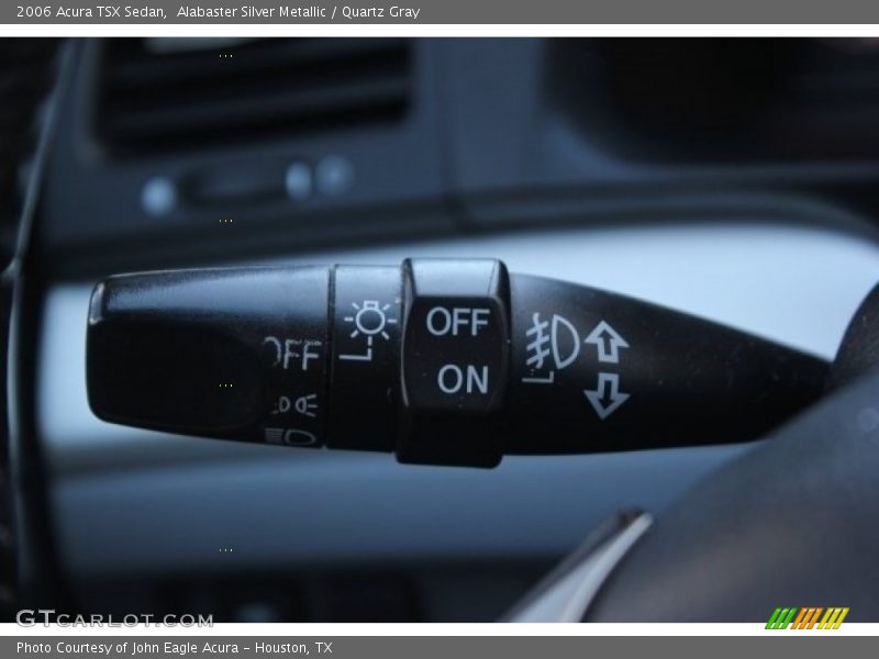 Alabaster Silver Metallic / Quartz Gray 2006 Acura TSX Sedan