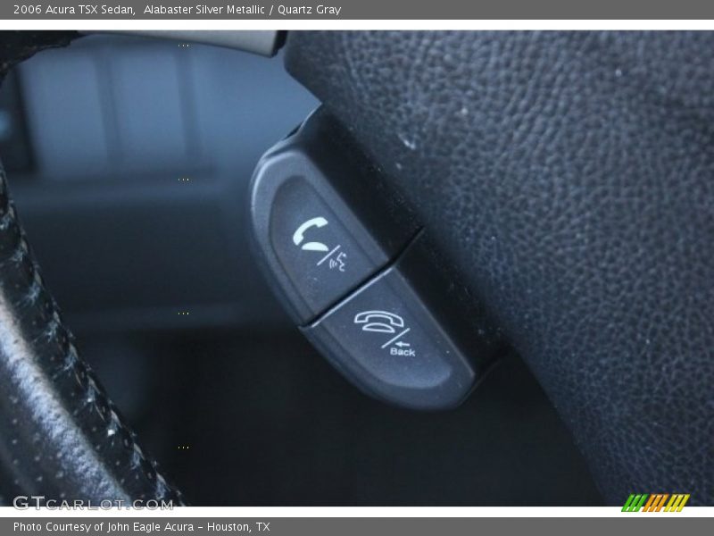 Alabaster Silver Metallic / Quartz Gray 2006 Acura TSX Sedan