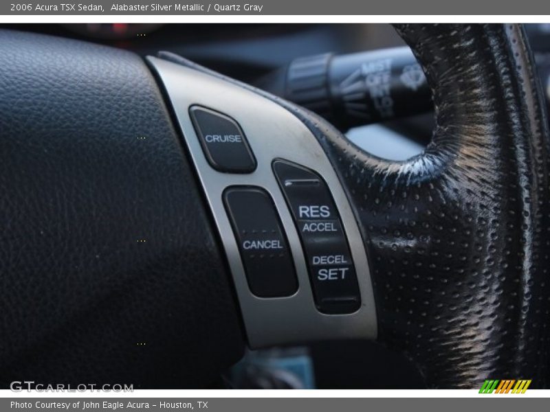 Alabaster Silver Metallic / Quartz Gray 2006 Acura TSX Sedan