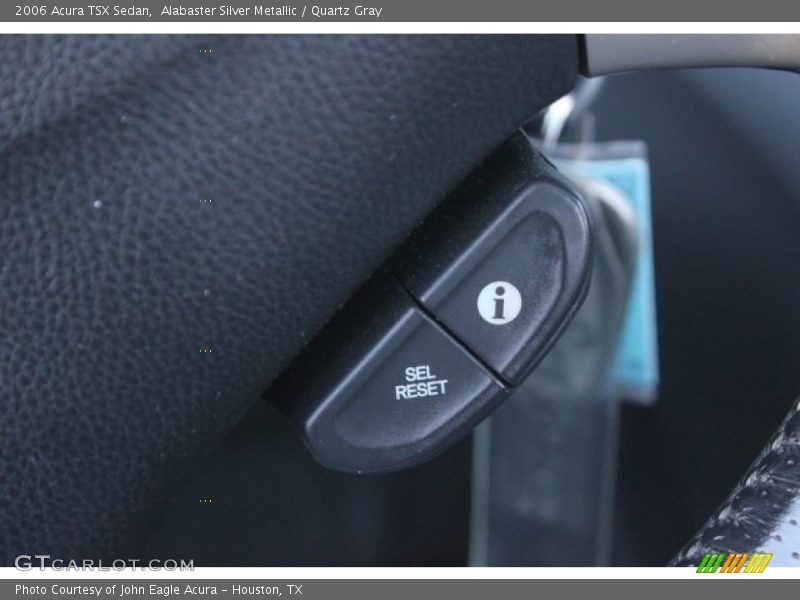 Alabaster Silver Metallic / Quartz Gray 2006 Acura TSX Sedan