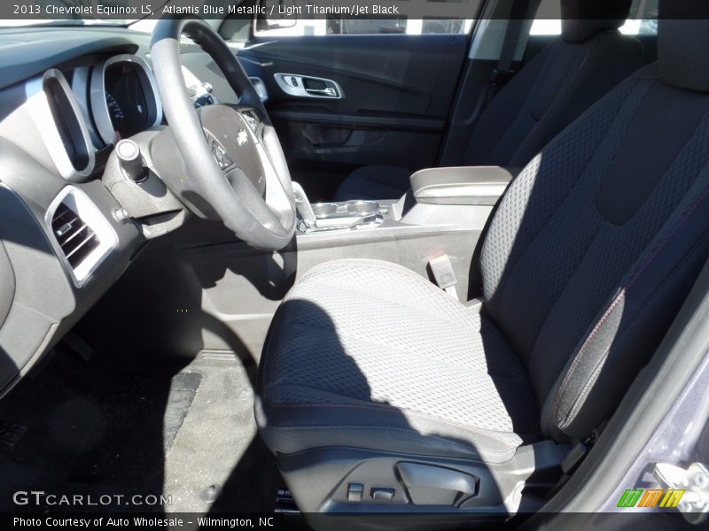 Atlantis Blue Metallic / Light Titanium/Jet Black 2013 Chevrolet Equinox LS