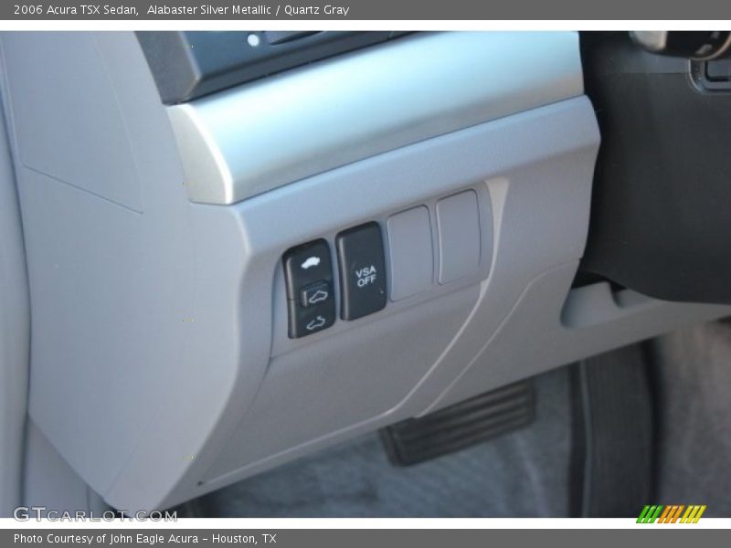 Alabaster Silver Metallic / Quartz Gray 2006 Acura TSX Sedan