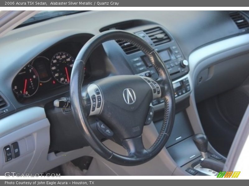 Alabaster Silver Metallic / Quartz Gray 2006 Acura TSX Sedan
