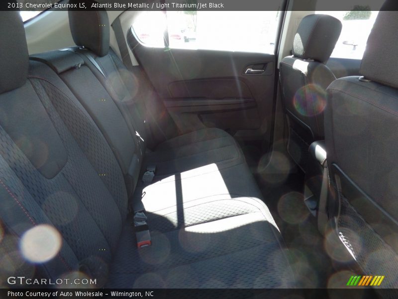 Atlantis Blue Metallic / Light Titanium/Jet Black 2013 Chevrolet Equinox LS