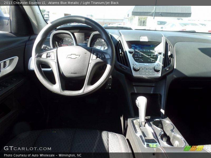 Atlantis Blue Metallic / Light Titanium/Jet Black 2013 Chevrolet Equinox LS