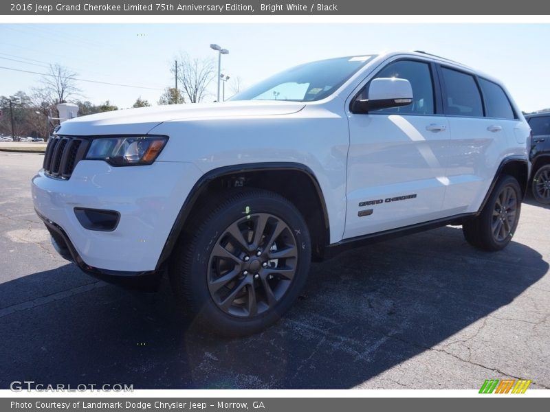Bright White / Black 2016 Jeep Grand Cherokee Limited 75th Anniversary Edition