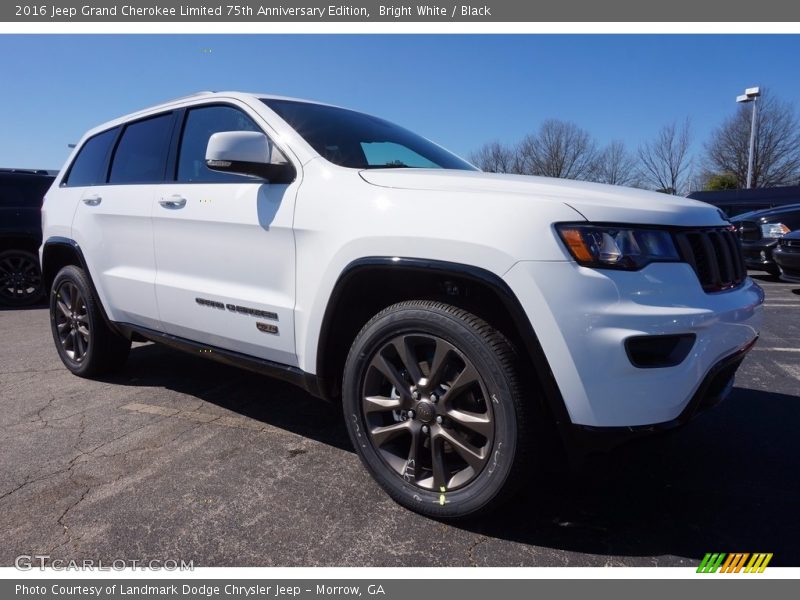 Bright White / Black 2016 Jeep Grand Cherokee Limited 75th Anniversary Edition