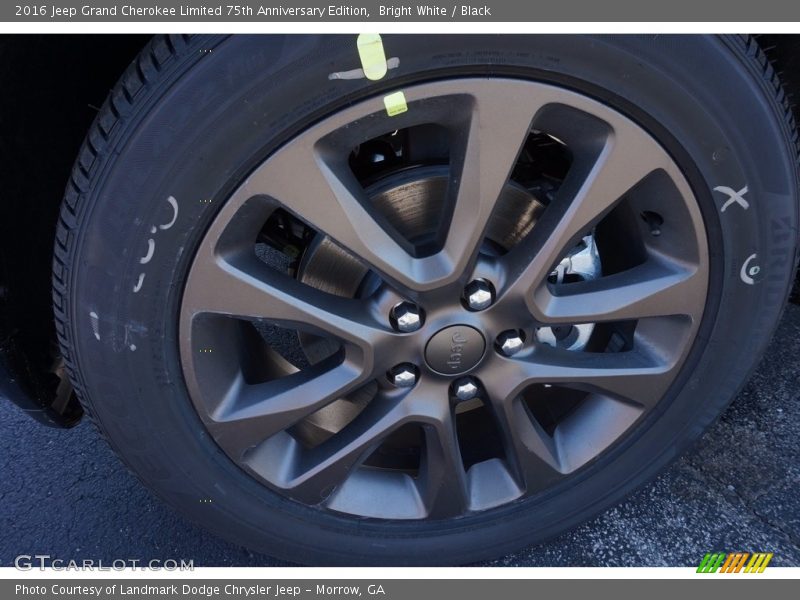 Bright White / Black 2016 Jeep Grand Cherokee Limited 75th Anniversary Edition