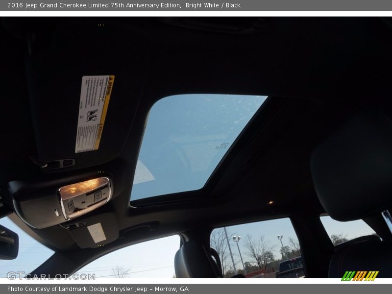 Bright White / Black 2016 Jeep Grand Cherokee Limited 75th Anniversary Edition