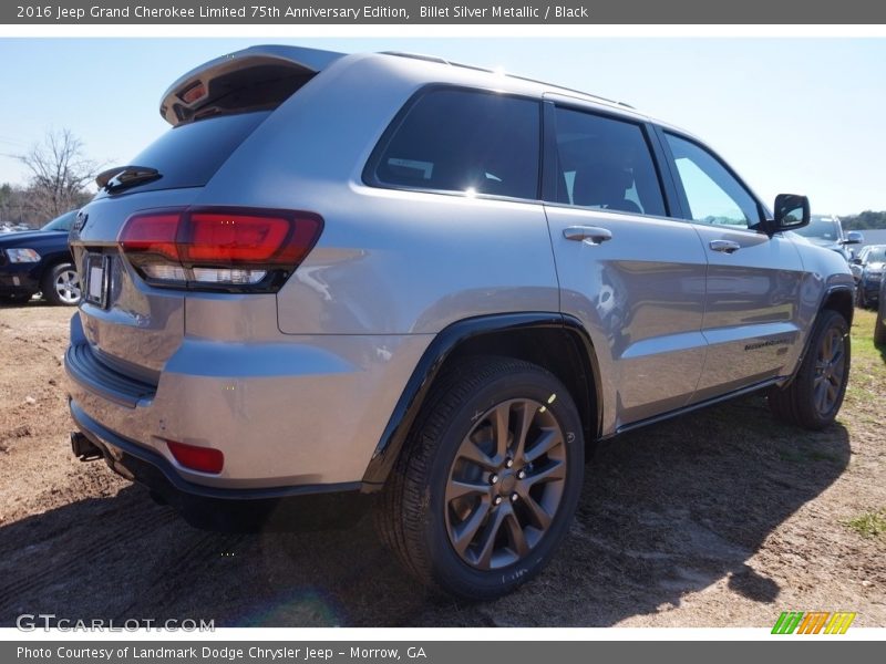 Billet Silver Metallic / Black 2016 Jeep Grand Cherokee Limited 75th Anniversary Edition