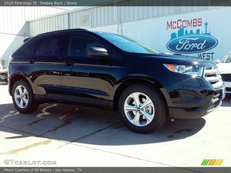 Shadow Black / Ebony 2016 Ford Edge SE