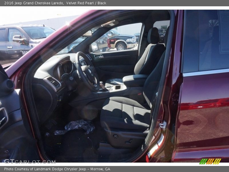 Velvet Red Pearl / Black 2016 Jeep Grand Cherokee Laredo